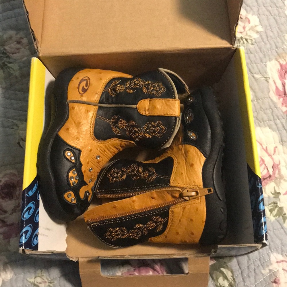 Baby/toddler girl Roper cowboy boots